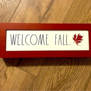 Rae Dunn Fall Sign